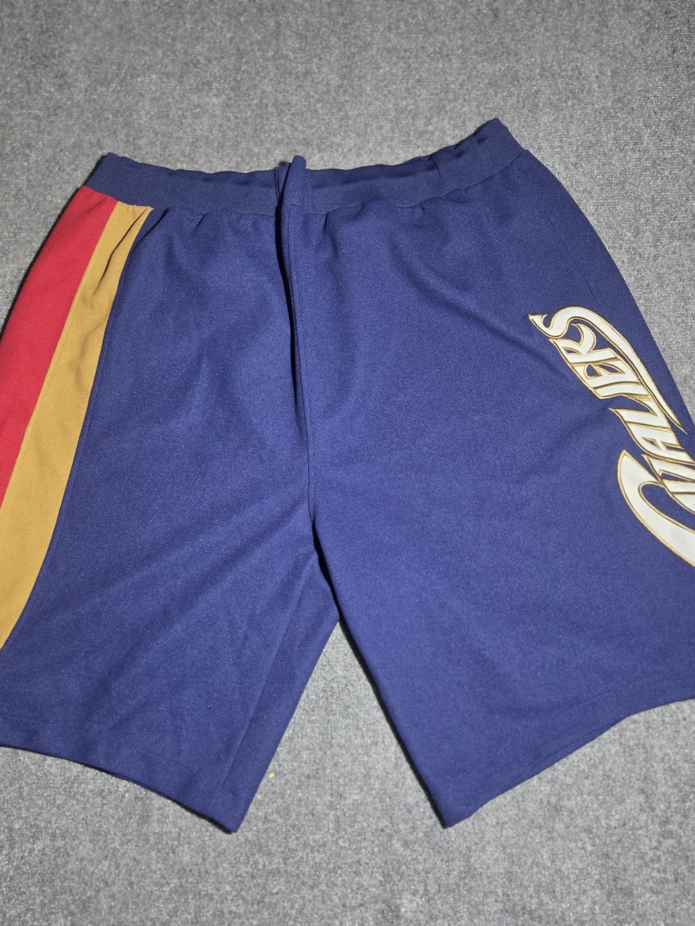 Vintage Cavs G-III NBA Bigman Mesh Basketball Shorts Mens 3XL Embroidered Logo